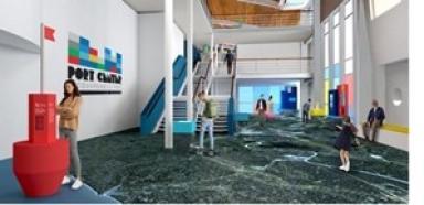 intérieur du port center - Agrandir l'image, fenêtre modale